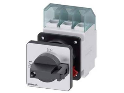 Belastbare scheidingsschakelaar Zwart 3-polig 16 mm² 32 A 690 V/AC Siemens 3LD22500TK11 Belastbare scheidingsschakelaar Zwart 3-polig 16 mm² 32 A 690 V/AC Siemens 3LD22500TK11