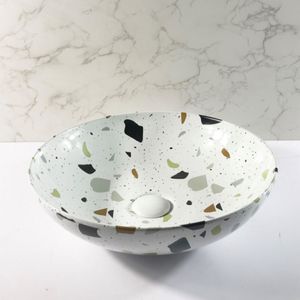 Waskom BWS Raja Rond 40x12 cm Terrazzo