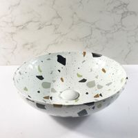 Waskom BWS Raja Rond 40x12 cm Terrazzo - thumbnail