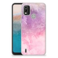 Hoesje maken Nokia C21 Plus Pink Purple Paint - thumbnail