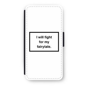 Fight for my fairytale: iPhone 8 Flip Hoesje