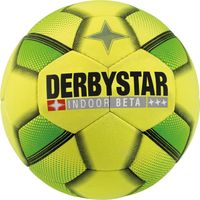 Derbystar Voetbal Indoor Beta geel/groen - thumbnail