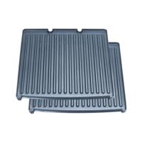 Solis Geribbelde Platen Grill & More 7952 - 2 Stuks