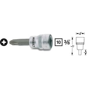 Hazet HAZET 8806-PH3 Kruiskop Phillips Dopsleutel-bitinzet PH 3 3/8 (10 mm)