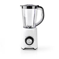 Nedis KABL300CWT blender 1,5 l Blender voor op aanrecht 800 W Zwart, Wit