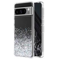 Case-Mate Google Pixel 8 Pro Hoesje [6,7 inch, 2023] [12 ft valbescherming] [Draadloos opladen] Twinkle Ombre Disco telefoonhoesje voor Google Pixel 8 Pro - Luxe Bling Glitter Cover - Schokbestendig,