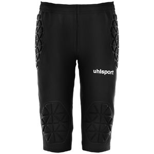 Uhlsport Anatomic Kevlar 3/4 Keepersbroek Kids Zwart Wit