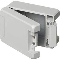 Bopla! BA 100806 7035 00112125 universele behuizing, 121 x 86 x 60, aluminium, lichtgrijs (RAL 7035), 1 stuk