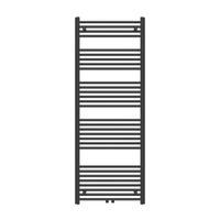 Adema Basic radiator 60x160cm recht middenaansluiting mat zwart