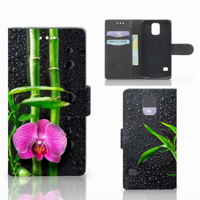 Samsung Galaxy S5 | S5 Neo Hoesje Orchidee