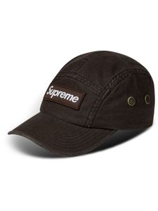 Supreme casquette à patch logo - Noir