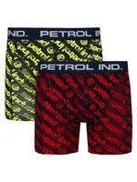 Petrol Industries 2-pack Boxershorts Deep Navy - M
