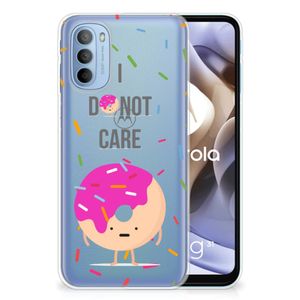 Motorola Moto G31 | G41 Siliconen Case Donut Roze