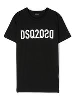 DSQUARED2 KIDS t-shirt en coton à logo imprimé - Noir