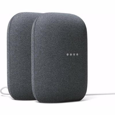 Google Nest Audio duo pack (Donker Grijs) Google Nest Audio duo pack (Donker Grijs)