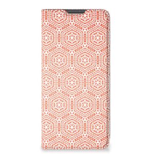 Xiaomi Redmi Note 11 Pro Hoesje met Magneet Pattern Orange