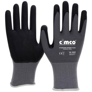 Cimco Standard Skinny Flex schwarz/grau 141267 Breiweefsel Werkhandschoen Maat (handschoen): 10, XL EN 388 1 paar