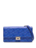 Moreau sac porté épaule monogrammé Gigi - Bleu