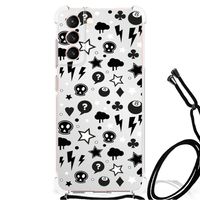 Extreme Case Samsung Galaxy S21 FE Silver Punk - thumbnail