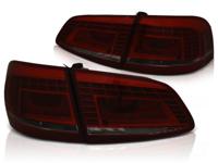 Tuning-Tec Achterlichten voor VW PASSAT B7 VARIANT 10 10-10 14 ROOD SMOKE LED