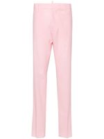 DSQUARED2 pantalon de costume à coupe fuselée - Rose