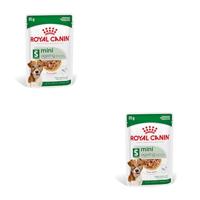Royal Canin Mini Ageing 12 + | Dubbelpak | 2 x 12 x 85 g | Compleet voer voor kleine senior honden | Kan helpen om de niergezondheid van honden te ondersteunen