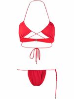 Manokhi bikini à dos-nu - Rouge