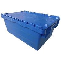 VISO DSW5527 Box met klapdeksel Viso (b x h x d) 400 x 320 x 300 mm Blauw 1 stuk(s)