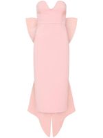 Rebecca Vallance robe-bustier Annabelle à coupe mi-longue - Rose