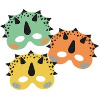 Maskers Dino Roars (6st) - thumbnail