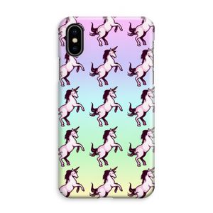 Musketon Unicorn: iPhone XS Max Volledig Geprint Hoesje