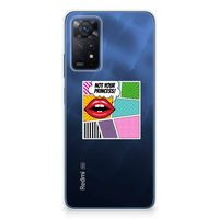 Xiaomi Redmi Note 11 Pro 5G Silicone Back Cover Popart Princess