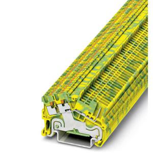 Phoenix Contact 3214725 Aardklem 3-etages 3.5 mm Snelaansluiting Groen, Geel 50 stuk(s)