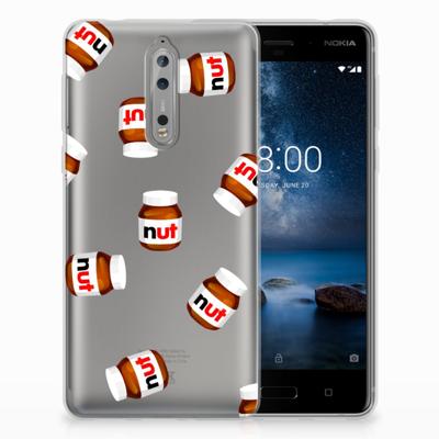 Nokia 8 Siliconen Case Nut Jar