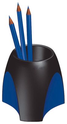 HAN DELTA 1753-34 Pennenkoker Zwart-blauw Aantal vakken: 1