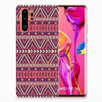 Huawei P30 Pro TPU bumper Aztec Paars - thumbnail