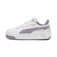 PUMA Carina Street sneakers voor jongeren 39 White Pale Plum Silver Purple Metallic