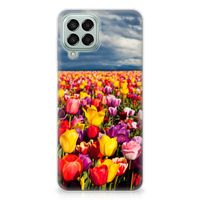 Samsung Galaxy M33 TPU Case Tulpen - thumbnail