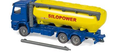 Siku 1809 vrachtwagen met aanhanger met voersilo 1:87