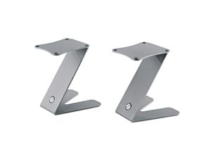 Konig & Meyer 26773 Table Monitor Z-Stand voor monitor-speakers (grijs)