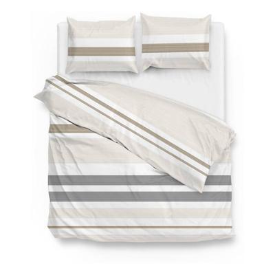 Zo!home Luke Flanel Dekedovertrek - Lits-jumeaux (240x200/220 Cm + 2 Slopen) - Flanel - Natural