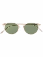 Oliver Peoples lunettes de soleil à monture ronde - Tons neutres - thumbnail