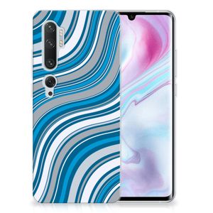 Xiaomi Mi Note 10 Pro TPU bumper Waves Blue