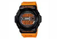 Horlogeband G-Shock GLX-150-4 Kunststof/Plastic Oranje 16mm - thumbnail