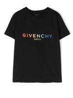 Givenchy Kids t-shirt à logo imprimé - Noir