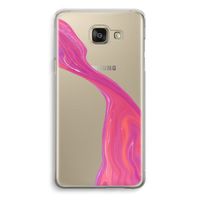 Paarse stroom: Samsung Galaxy A5 (2016) Transparant Hoesje