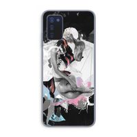 Camouflage de sommeil: Samsung Galaxy A03s Transparant Hoesje