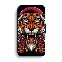 Tiger and Rattlesnakes: iPhone XS Max Flip Hoesje