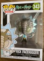 Rick and Morty POP! Animation Vinyl Figure Rick (Facehugger) 9cm - thumbnail