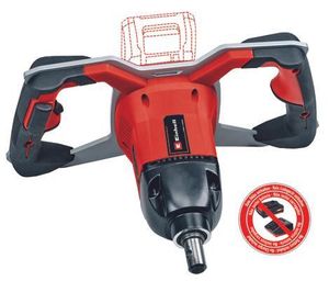 Einhell GP-EA 18/150 Li BL-Solo 125 RPM Batterij/Accu 5,7 kg